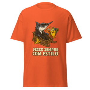 Desço Sempre com Estilo Unisex T-shirt