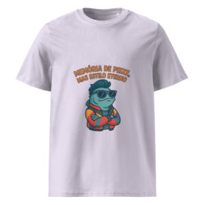 Memória de Peixe, mas Estilo Eterno Unisex Organic Cotton T-shirt