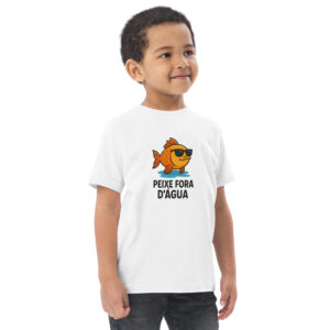 Peixe fora dβΓ‘gua Unisex T-shirt Kid