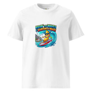 Ridin' The Waves at Jardim do Mar! Unisex t-shirt