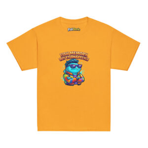 Fish Memory, But Eternal Style Unisex t-shirt Kid