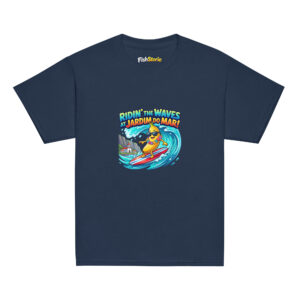 Ridin’ The Waves at Jardim do Mar! Unisex t-shirt Kid